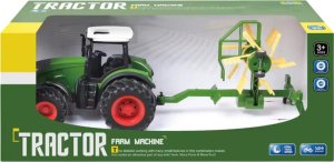 ProNice Traktor Z Zgrabiarką Maszyna Rolnicza Model Pojazdu 1:24 Farma Zestaw 5