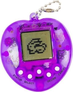 LeanToys Gra Elektroniczna Tamagotchi Zwierzątko Fioletowa LEAN Toys 2