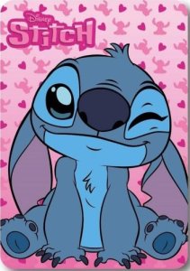 Faro Koc dla dzieci polarowy 100X140 Lilo i Stitch 1