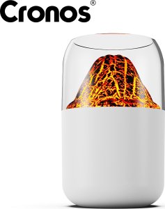 Nawilżacz powietrza Cronos Nawilżacz powietrza Cronos Y10 Biały z efektem ognia RGB z funkcją aromaterapii 7