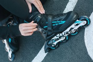 Rolki Movino ROLKI MOVINO CRUZER B2-M-B (34-37) BLUE 9308 4