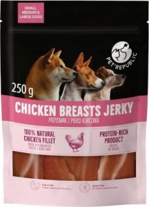 Pet Republic PETREPUBLIC Suszone piersi z kurczaka - Przysmak dla psa - 250g 1