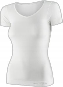 Brubeck SS1398W Koszulka damska z krótkim rękawem COMFORT MERINO kremowy L 1