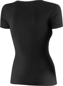 Brubeck SS1398W Koszulka damska z krótkim rękawem COMFORT MERINO czarny M 2