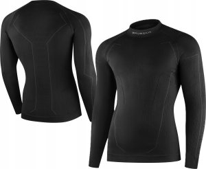 Brubeck LS1654M Bluza męska COOLER czarny XL 2