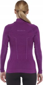 Brubeck LS1665W Bluza damska EXTREME MERINO fuksjowy L 4