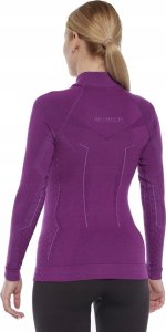 Brubeck LS1665W Bluza damska EXTREME MERINO fuksjowy L 5