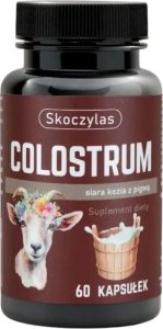 SKOCZYLAS Skoczylas Colostrum siara kozia z pigwą - 60 kapsułek 1