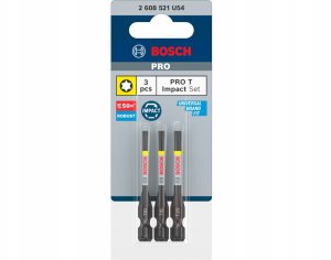 Bosch Końcówka wkręcająca PRO T Impact Set 4