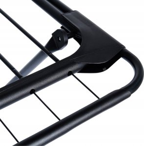 Suszarka na pranie Vilde Suszarka na Pranie Metalowa Czarna Rozsuwana XXL Solidna VILDE 108-182 cm 10