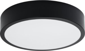 Lampa sufitowa Sollux SOLLUX Plafon ONYX 30 czarny LED 3000K 1 x LED SL.1242 1