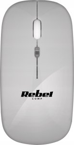 Mysz Rebel Bezprzewodowa mysz Rebel WM210 Srebrna 3