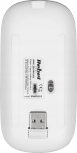 Mysz Rebel Bezprzewodowa mysz Rebel WM210 Srebrna 4