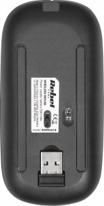 Mysz Rebel Bezprzewodowa mysz Rebel WM210 Czarna 4
