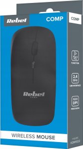 Mysz Rebel Bezprzewodowa mysz Rebel WM210 Czarna 5