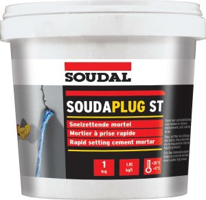 Soudal Soudaplug ST lynmørtel 1 kg 1