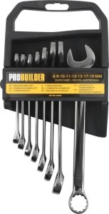 Probuilder PROBUILDER - RINGGAFFELNØGLESÆT 8 DELE 1