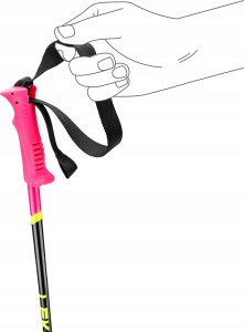 Leki LEKI KIJE RACING KIDS pink/yellow 095 5