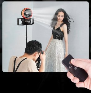 LensGo Wentylator Studyjny Plenerowy Dmuchawa Wiatrak do Fotografii Video VLOG / TYPHOON 1 7