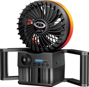 LensGo Wentylator Studyjny Plenerowy Dmuchawa Wiatrak do Fotografii Video VLOG / TYPHOON 1 9