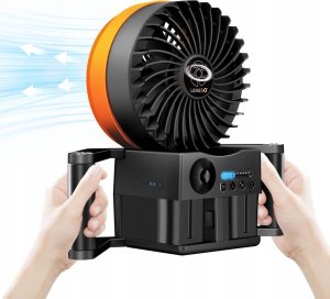 LensGo Wentylator Studyjny Plenerowy Dmuchawa Wiatrak do Fotografii Video VLOG / TYPHOON 1 10
