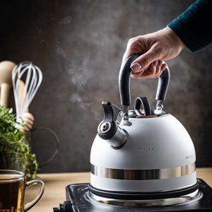 KingHoff CZAJNIK 1,8L Z GWIZDKIEM KINGHOFF KH-1852 bBIAŁY 7