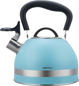 KingHoff CZAJNIK 1,8L Z GWIZDKIEM KINGHOFF KH-1857 NIEBIESKI 4