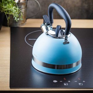 KingHoff CZAJNIK 1,8L Z GWIZDKIEM KINGHOFF KH-1857 NIEBIESKI 7