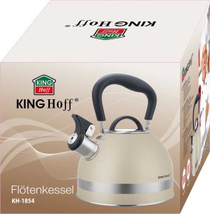 KingHoff CZAJNIK 1,8L Z GWIZDKIEM KINGHOFF KH-1854 BEŻOWY 13