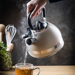 KingHoff CZAJNIK 1,8L Z GWIZDKIEM KINGHOFF KH-1854 BEŻOWY 2