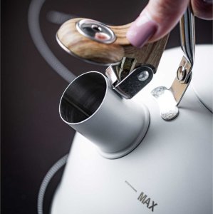 KingHoff CZAJNIK 2,5L Z GWIZDKIEM KINGHOFF KH-1860 BIAŁY 4