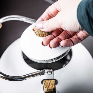 KingHoff CZAJNIK 2,5L Z GWIZDKIEM KINGHOFF KH-1860 BIAŁY 5