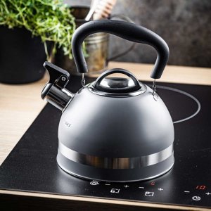 KingHoff CZAJNIK 1,8L Z GWIZDKIEM KINGHOFF KH-1851 SZARY 2