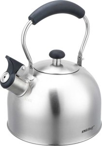 KingHoff CZAJNIK 2,5L Z GWIZDKIEM KINGHOFF KH-1859 SREBRNY 11