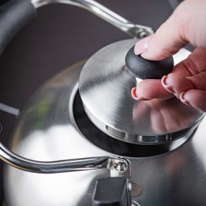 KingHoff CZAJNIK 2,5L Z GWIZDKIEM KINGHOFF KH-1859 SREBRNY 7