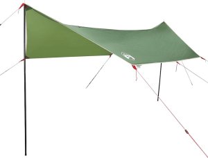 Namiot turystyczny vidaXL Namiot samochodowy, zielony, wodoodporny 2