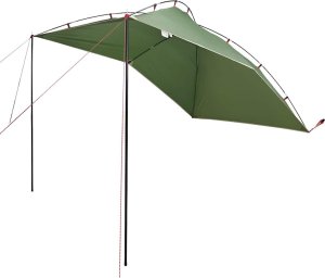 Namiot turystyczny vidaXL Namiot samochodowy, zielony, wodoodporny 2