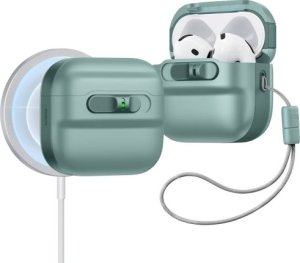 ESR Etui ESR Pulse Halolock MagSafe Apple AirPods 4 Green 1