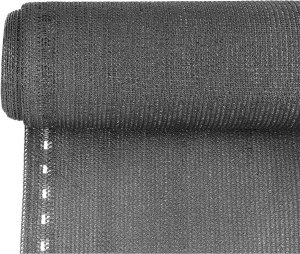 Saska Garden SIATKA CIENIUJĄCA 110G/M2 CIEMNO SZARA ROLKA 1.5X10M SASKA GARDEN 3