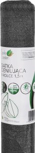 Saska Garden SIATKA CIENIUJĄCA 110G/M2 CIEMNO SZARA ROLKA 1.5X10M SASKA GARDEN 4