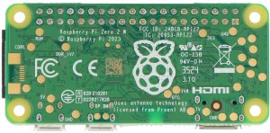 Raspberry Pi Zero 2 WH 512MB RAM - WiFi + BT 4.2 - ze złączami 4