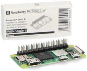 Raspberry Pi Zero 2 WH 512MB RAM - WiFi + BT 4.2 - ze złączami 7