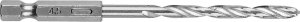 Wiertło Graphite Wiertło do metalu Hex 4.5 mm, 2 szt. 3