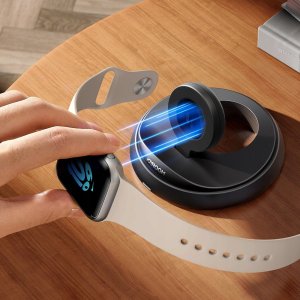 Joyroom Ładowarka Joyroom JR-W12 indukcyjna składana do zegarków Apple Watch - czarna 9