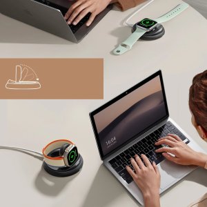 Joyroom Ładowarka Joyroom JR-W12 indukcyjna składana do zegarków Apple Watch - czarna 10