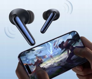 Słuchawki Joyroom Słuchawki Joyroom Funpods JR-FN2 douszne TWS z Bluetooth 5.4, funkcją ANC i ochroną IP54 - czarne 11