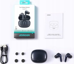 Słuchawki Joyroom Słuchawki Joyroom Funpods JR-FN2 douszne TWS z Bluetooth 5.4, funkcją ANC i ochroną IP54 - czarne 8