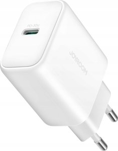 Ładowarka Joyroom Ładowarka Joyroom JR-TCF24 sieciowa USB-C PD 30W QC SFC - biała + kabel USB-C 1m 2