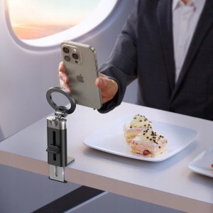 Joyroom Stojak Joyroom JR-ZS413 podróżny magnetyczny na telefon 4.7-7.0" - czarny 9