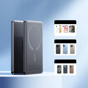 Joyroom Powerbank Joyroom JR-PBM08 5000mAh 20W z ładowaniem indukcyjnym - szary 14